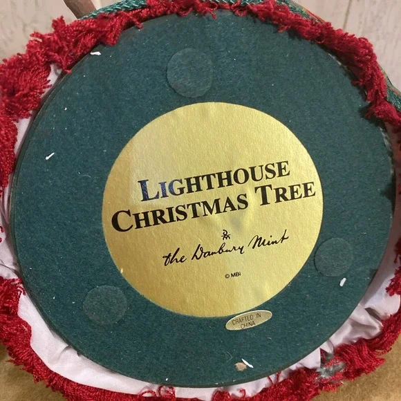 Danbury Mint Captain's Lighthouse Christmas Tree Complete w/ Accessories & Box - Picture 16 of 16